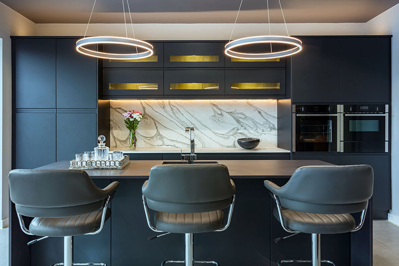 gl 2 Blat kuchenny z spieku kwarcowego Dekton Liquid Sky 2